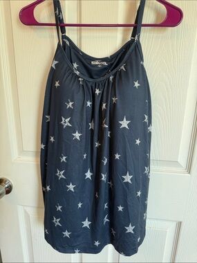 32 Degrees Navy Star-Print tank